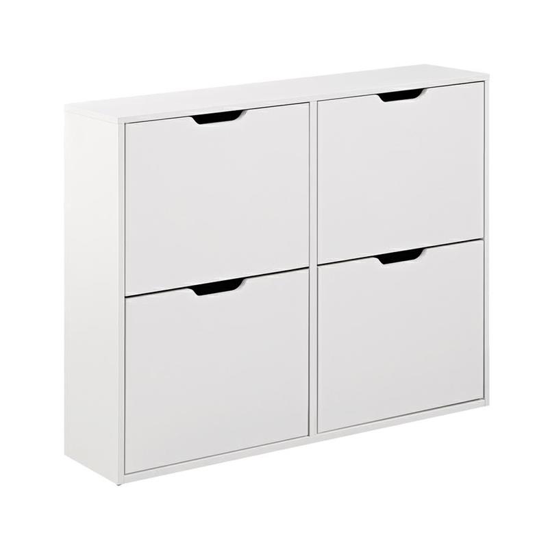 SKY SCARPIERA 4 ANTE ORIZ. BIANCA 105X24X82 CM