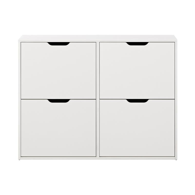 SKY SCARPIERA 4 ANTE ORIZ. BIANCA 105X24X82 CM