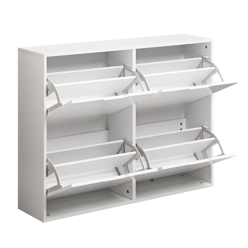 SKY SCARPIERA 4 ANTE ORIZ. BIANCA 105X24X82 CM