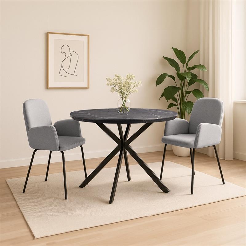 KENDAL SEDIA GRIGIO CHIARO