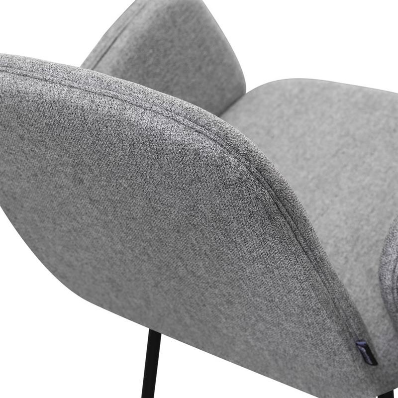 KENDAL SEDIA GRIGIO CHIARO