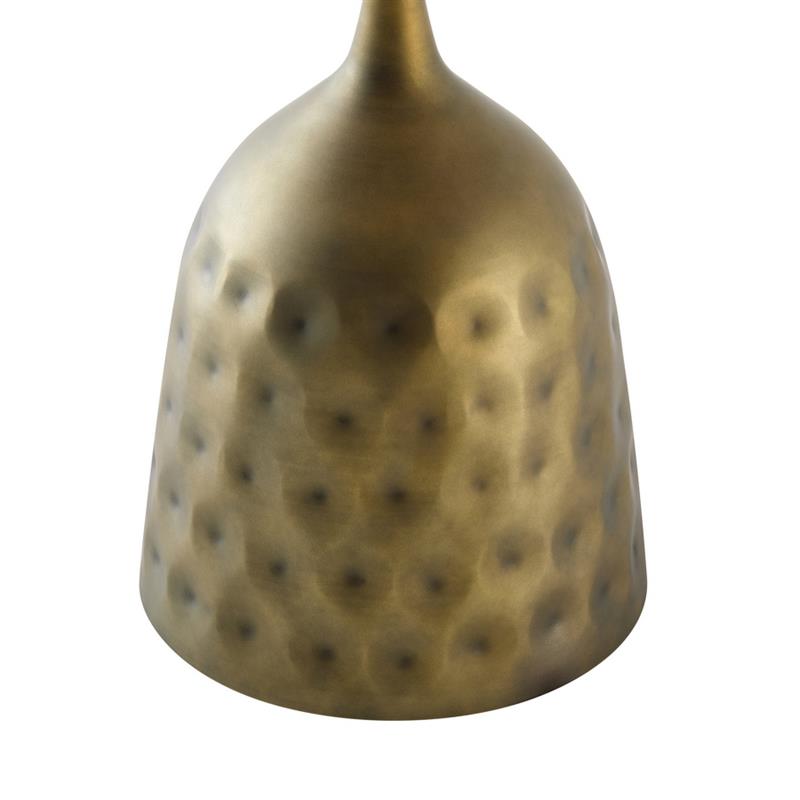 MASON TAVOLINO MARMO NERO BASE RAME 50X50X55 CM