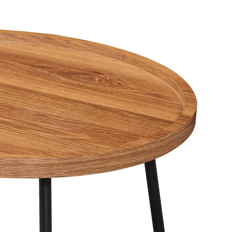 ZACH SET 2 TAVOLINI ROVERE NATURALE