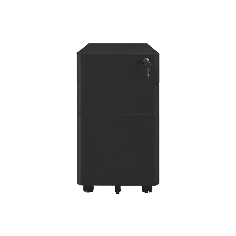 KAY CASSETTIERA METAL NERA 3C 30X50X59,5