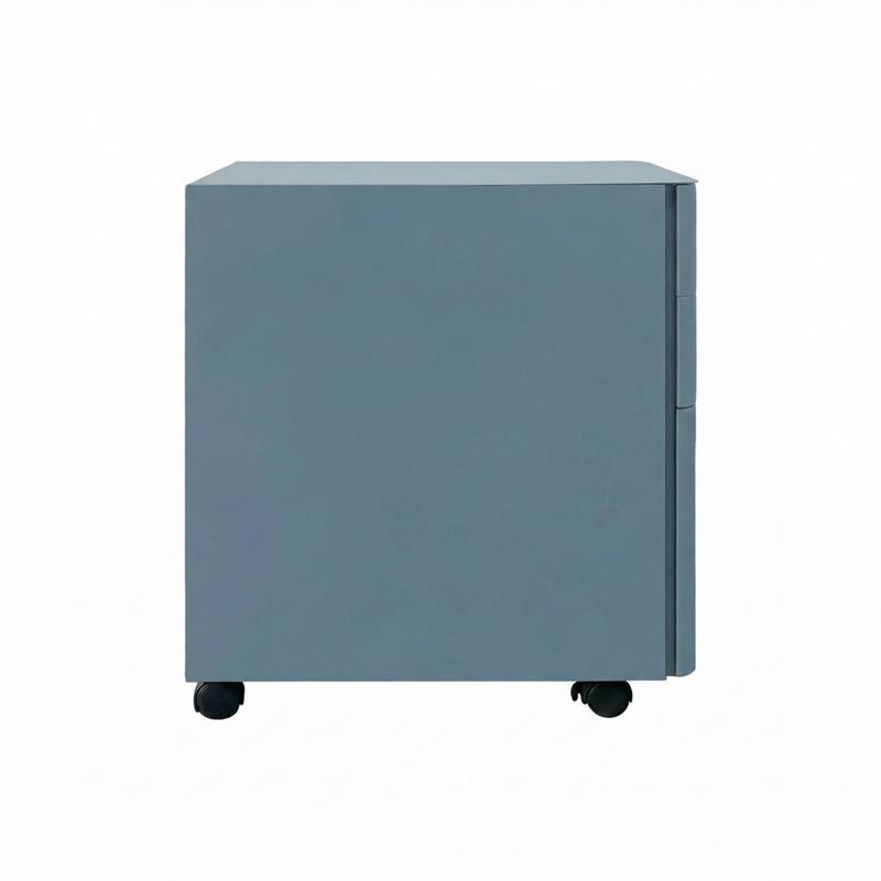 KAY CASSETTIERA METAL CERULEO 3C 30X50X59,5