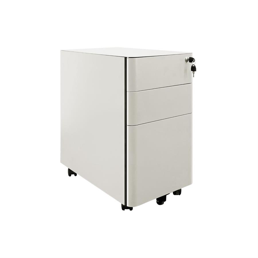 KAY CASSETTIERA METAL BIANCA 3C 30X50X59,5