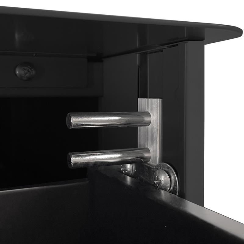 RILEY CASSETTIERA METAL NERA 3C 30X50X54