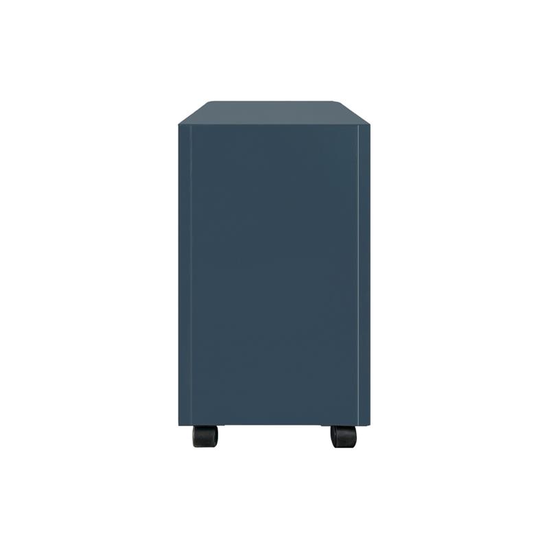 RILEY CASSETTIERA METAL CERULEO 3C 30X50X54