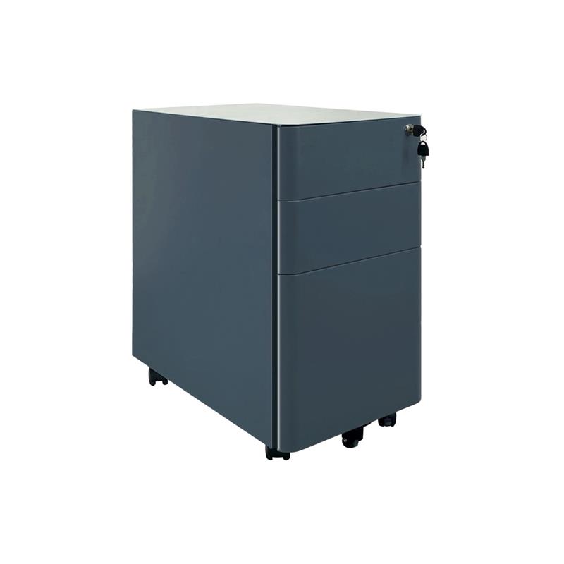 RILEY CASSETTIERA METAL CERULEO 3C 30X50X54