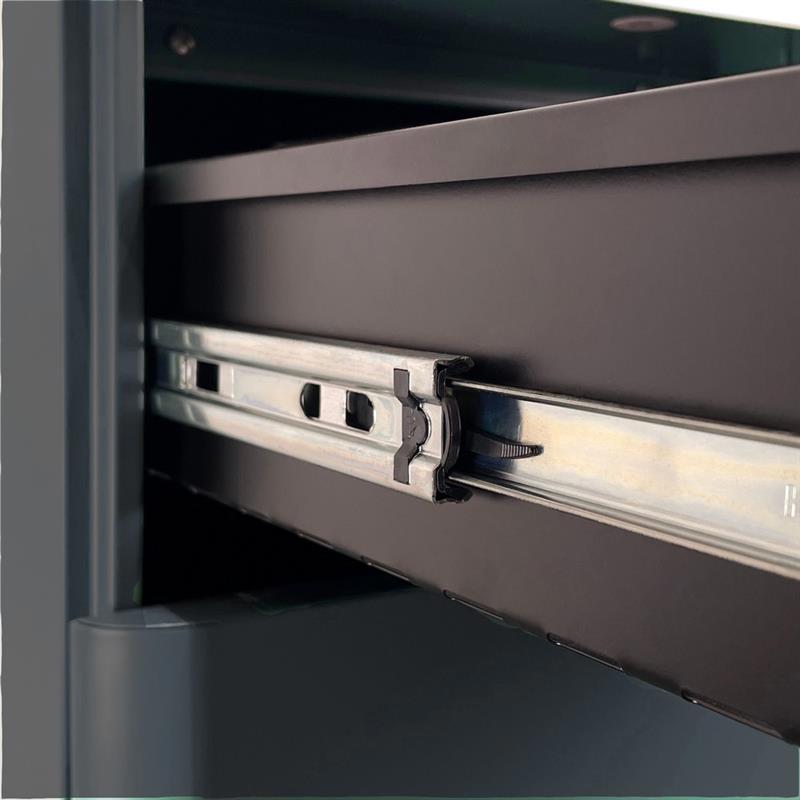 RILEY CASSETTIERA METAL CERULEO 3C 30X50X54