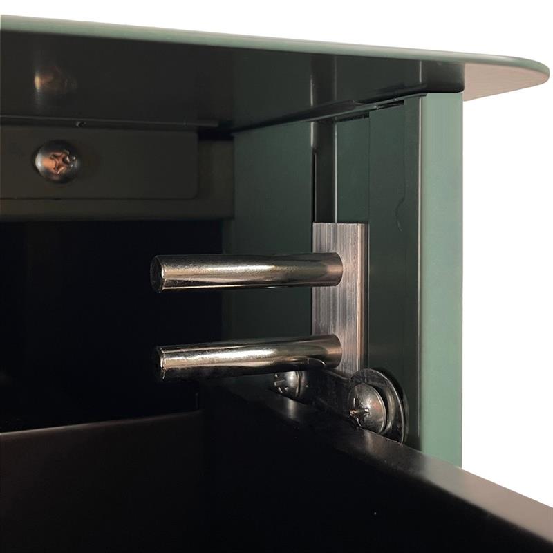 RILEY CASSETTIERA METAL VERDONE 3C 30X50X54