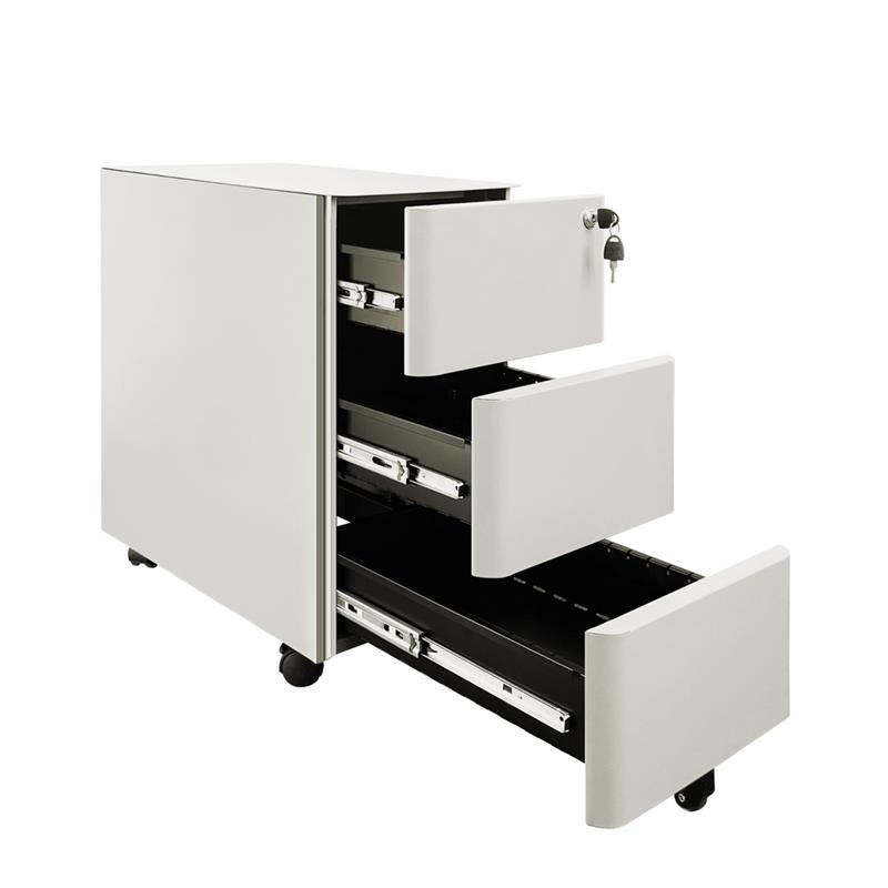 RILEY CASSETTIERA METAL BIANCA 3C 30X50X54