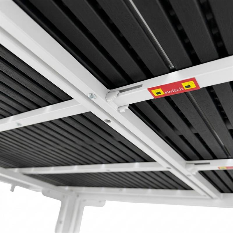 ANDY TAVOLO RESINA GRIGIO EXTEN 180-240X89,5X76