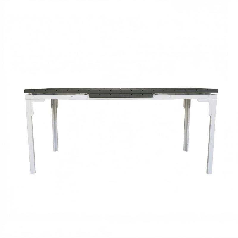 ANDY TAVOLO RESINA GRIGIO EXTEN 180-240X89,5X76