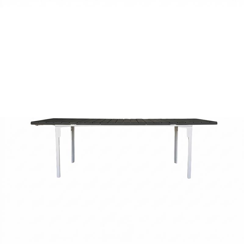 ANDY TAVOLO RESINA GRIGIO EXTEN 180-240X89,5X76