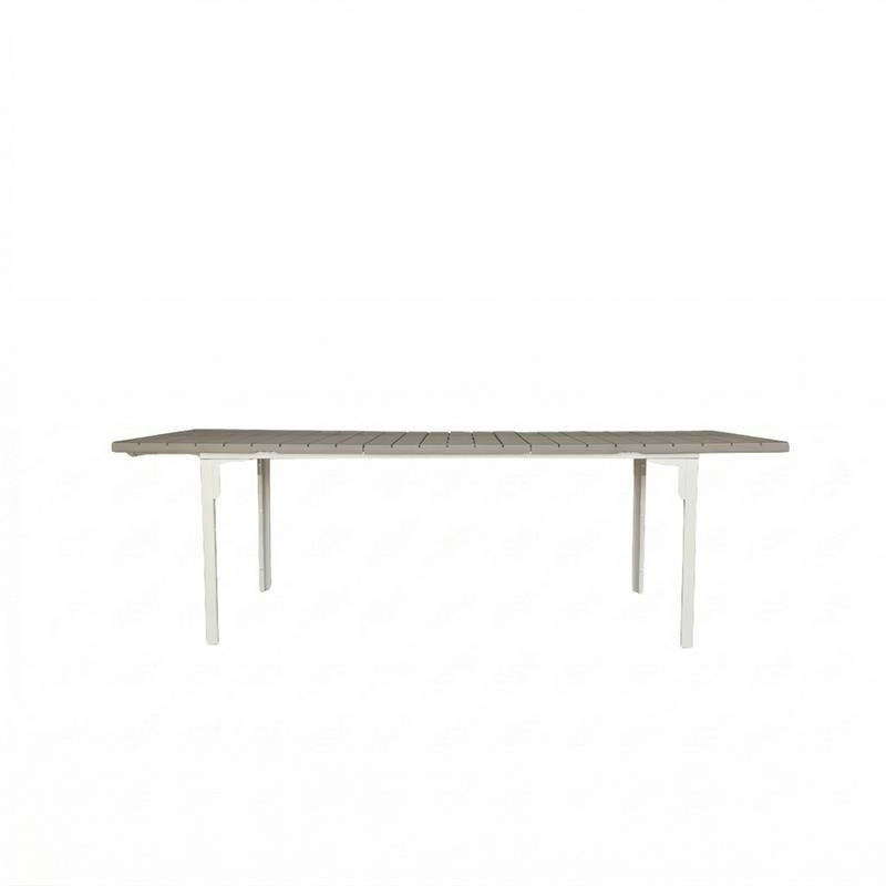 ANDY TAVOLO RESINA TORTORA EXTEN 180-240X89,5X76