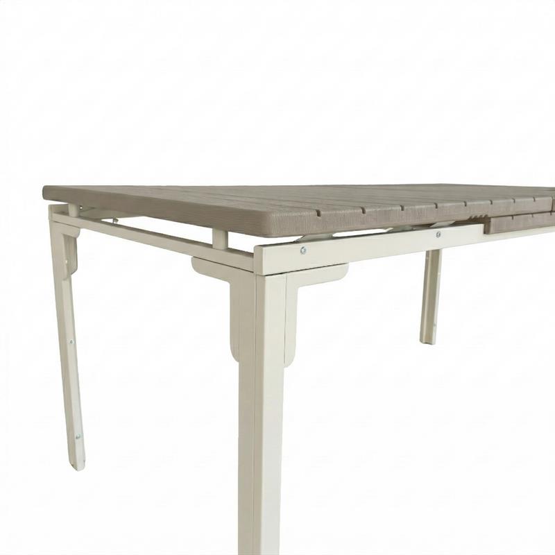 ANDY TAVOLO RESINA TORTORA EXTEN 180-240X89,5X76