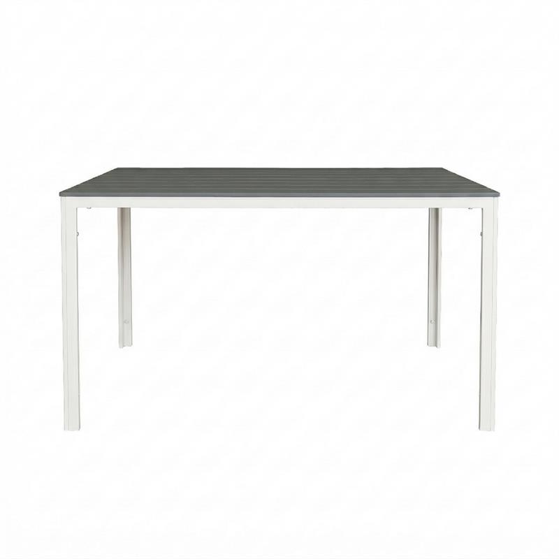 ANDY TAVOLO RESINA GRIGIO 156X78X74