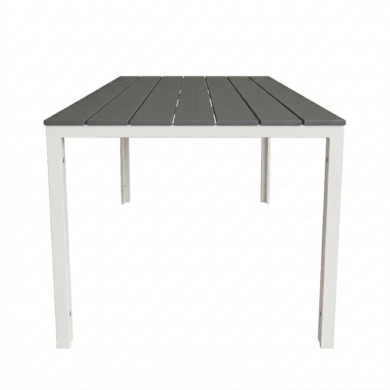 ANDY TAVOLO RESINA GRIGIO 156X78X74