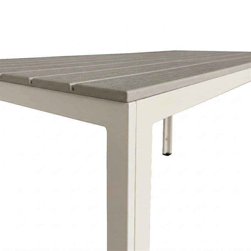 ANDY TAVOLO RESINA TORTORA 156X78X74