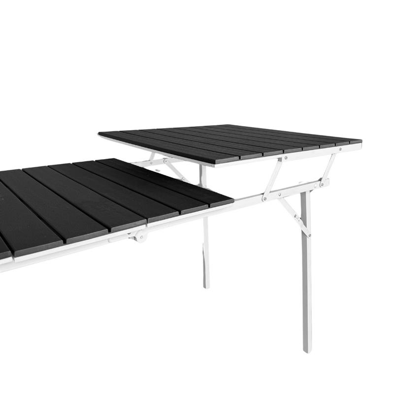 ANDY TAVOLO RESINA GRIGIO PIEG+EXTEN 166-214X78X76