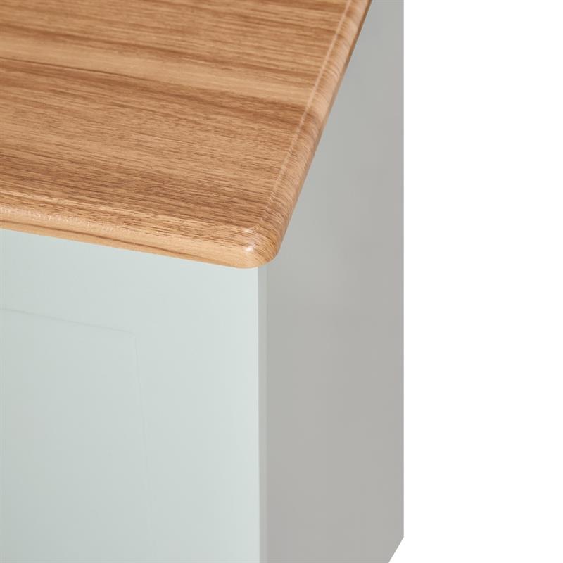 GINEVRA CREDENZA 2A + 3C SALVIA TOP NOCE 120X40X82,5 CM