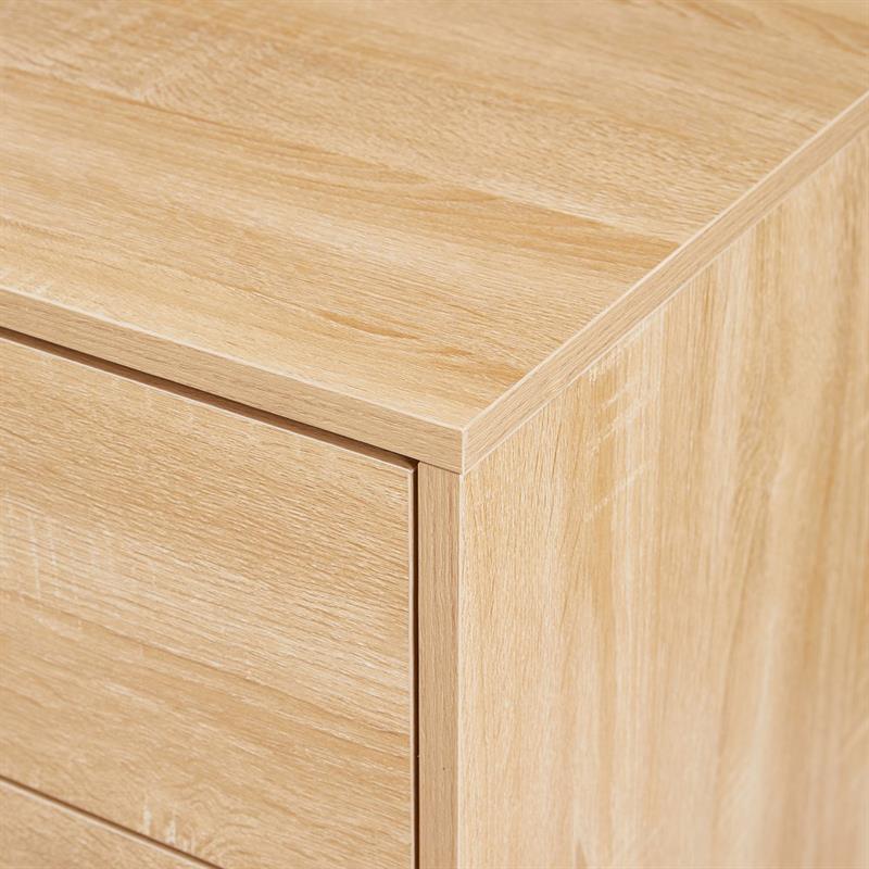 SKY CASSETTIERA 6 CASSETTI ROVERE 68X40X115 CM