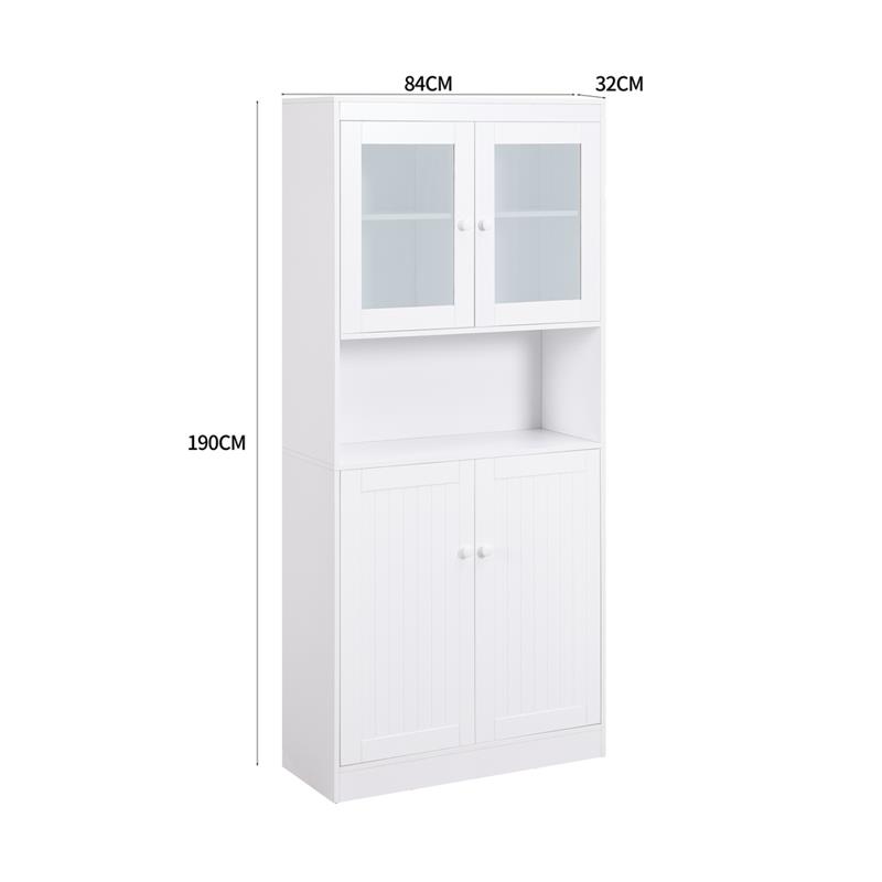 PROVENZA CREDENZA BIANCA 84X32X190 CM