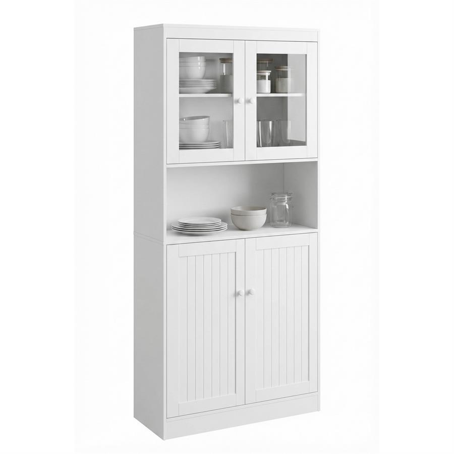 PROVENZA CREDENZA BIANCA 84X32X190 CM