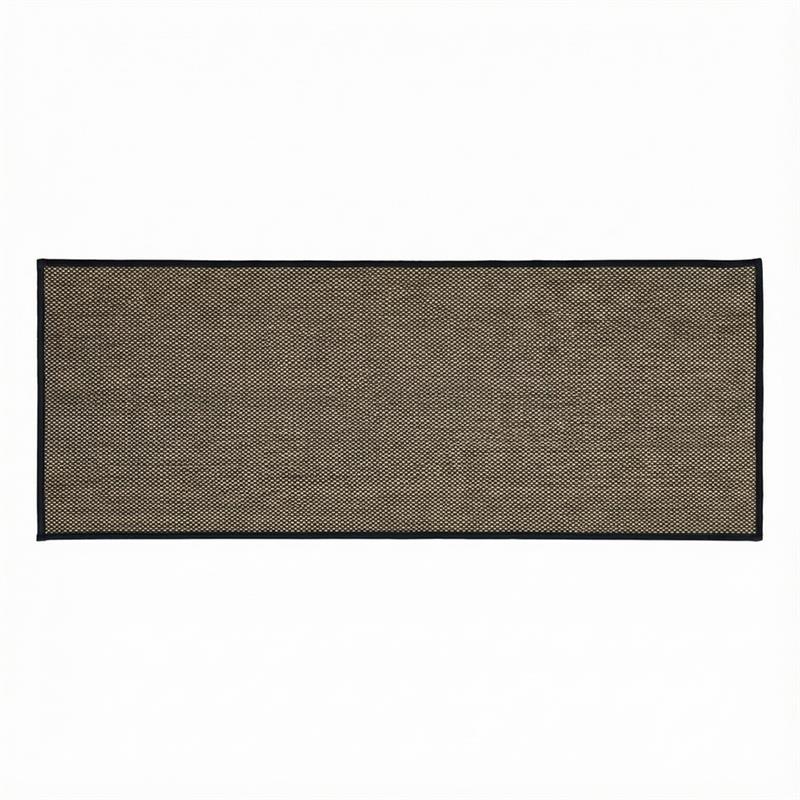 TAPPETO ANTISC. TRAMA INTRECCIATA 45X120 NERO