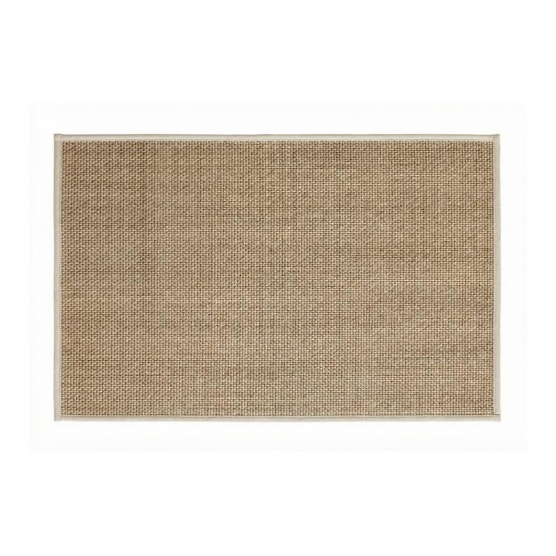 TAPPETO ANTISC. TRAMA INTRECCIATA 50X80 BEIGE