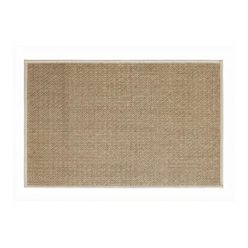 TAPPETO ANTISC. TRAMA INTRECCIATA 50X80 BEIGE