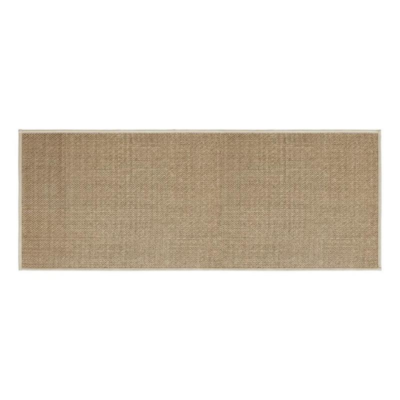 TAPPETO ANTISC. TRAMA INTRECCIATA 45X120 BEIGE