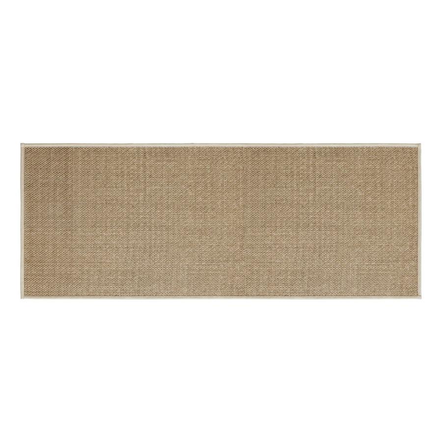 TAPPETO ANTISC. TRAMA INTRECCIATA 45X120 BEIGE