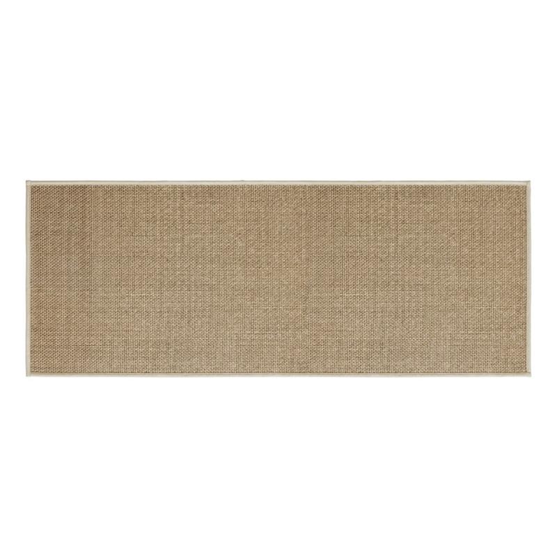 TAPPETO ANTISC. TRAMA INTRECCIATA 45X120 BEIGE