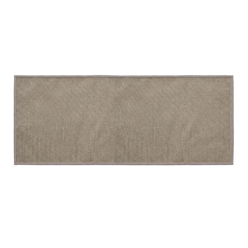 TAPPETO ANTISC. EFFETTO LINO 50X120 BEIGE