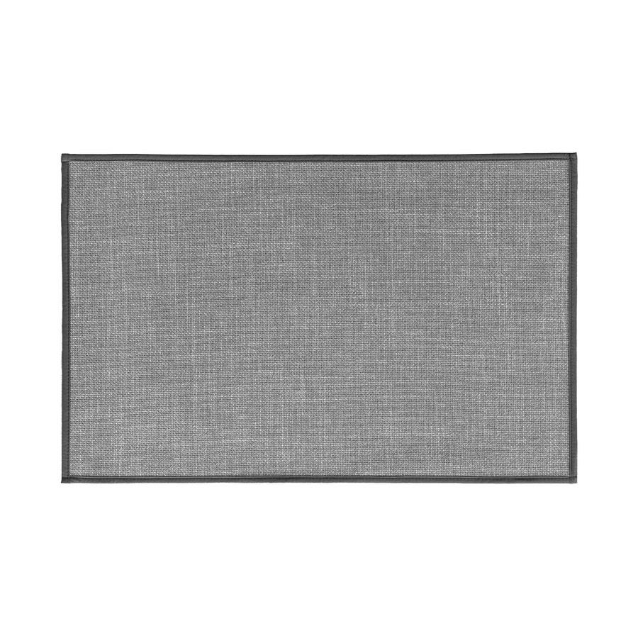 TAPPETO ANTISC. EFFETTO LINO 50X80 GRIGIO