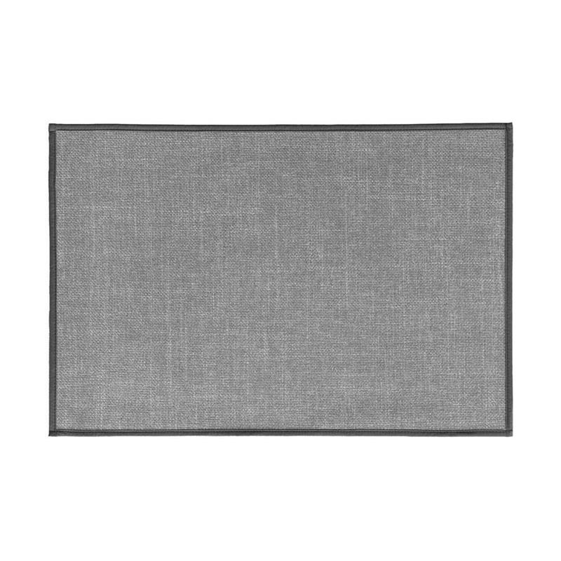 TAPPETO ANTISC. EFFETTO LINO 60X90 GRIGIO