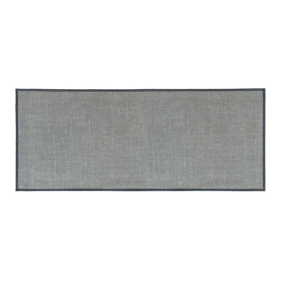 TAPPETO ANTISC. EFFETTO LINO 50X120 GRIGIO