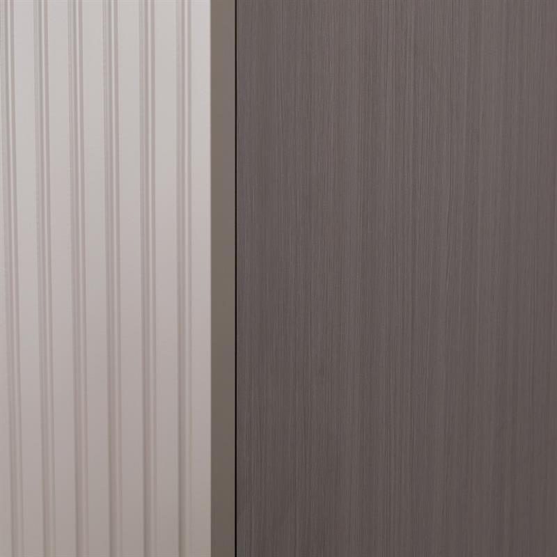 TRAMA ARMADIO CANNETTATO 2 CASSETTI TORTORA