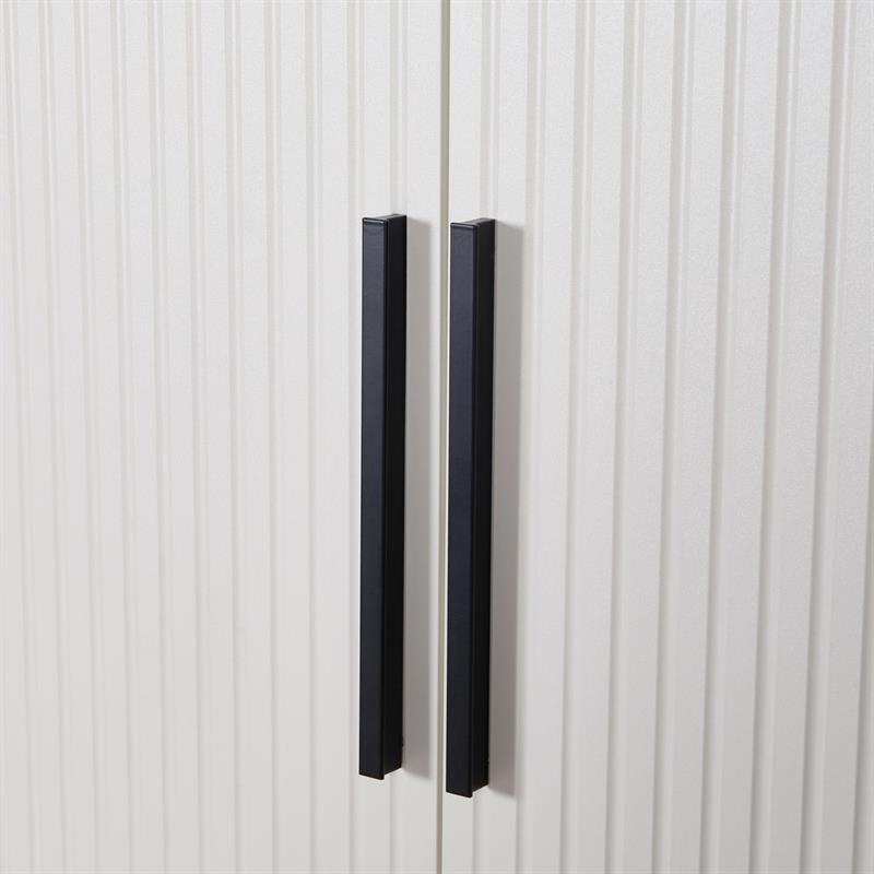 TRAMA ARMADIO CANNETTATO 2 CASSETTI AVORIO