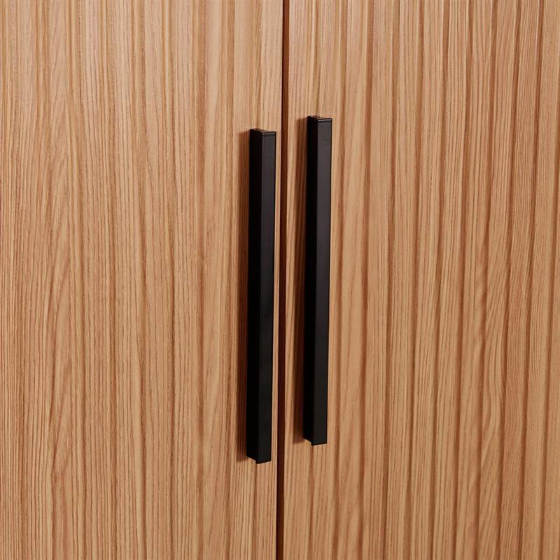 TRAMA ARMADIO CANNETTATO 2 CASSETTI ROVERE