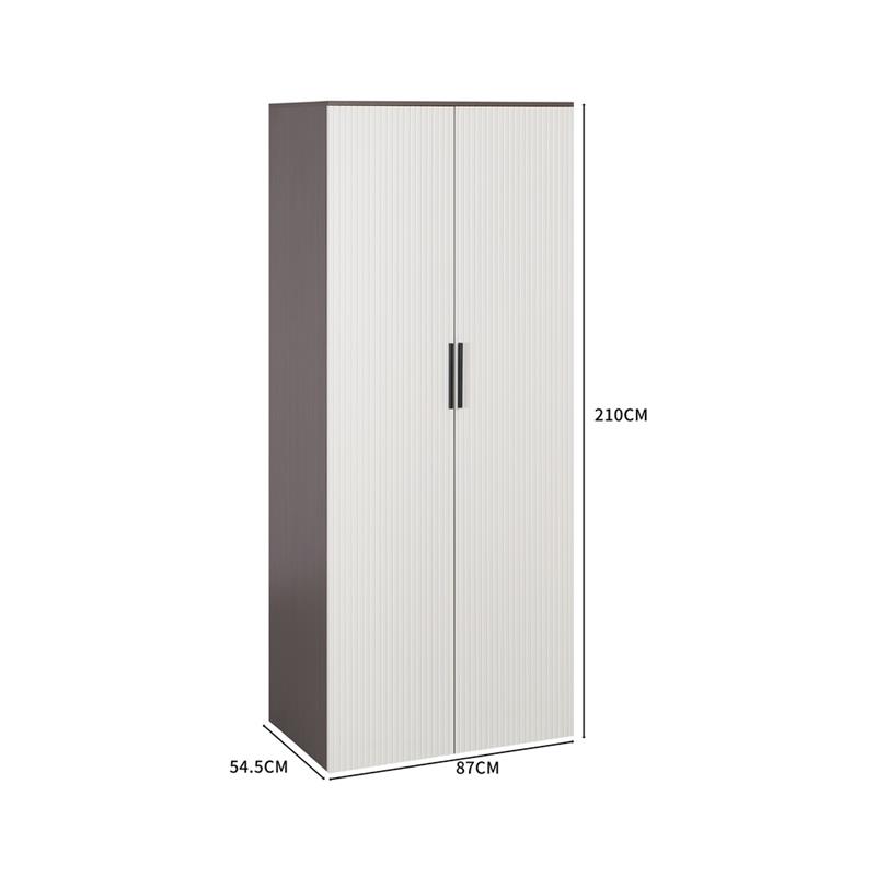 TRAMA ARMADIO CANNETTATO 7 RIPIANI AVORIO