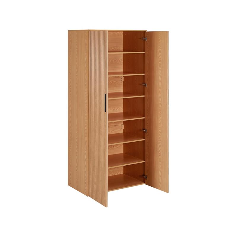 TRAMA ARMADIO CANNETTATO 7 RIPIANI ROVERE