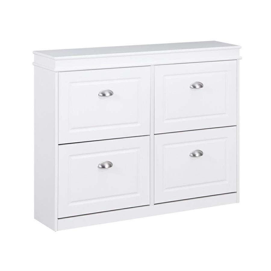 VITTORIA SCARPIERA 4 ANTE BIANCA 105X24X82 CM