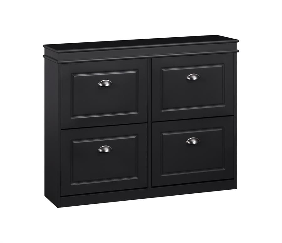 VITTORIA SCARPIERA 4 ANTE GRIGIA 105X24X82 CM