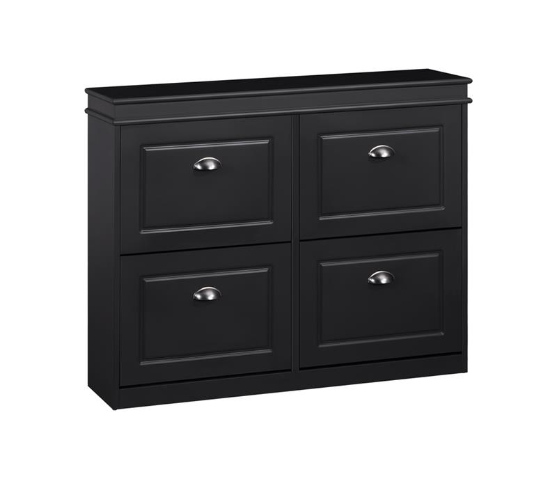 VITTORIA SCARPIERA 4 ANTE GRIGIA 105X24X82 CM