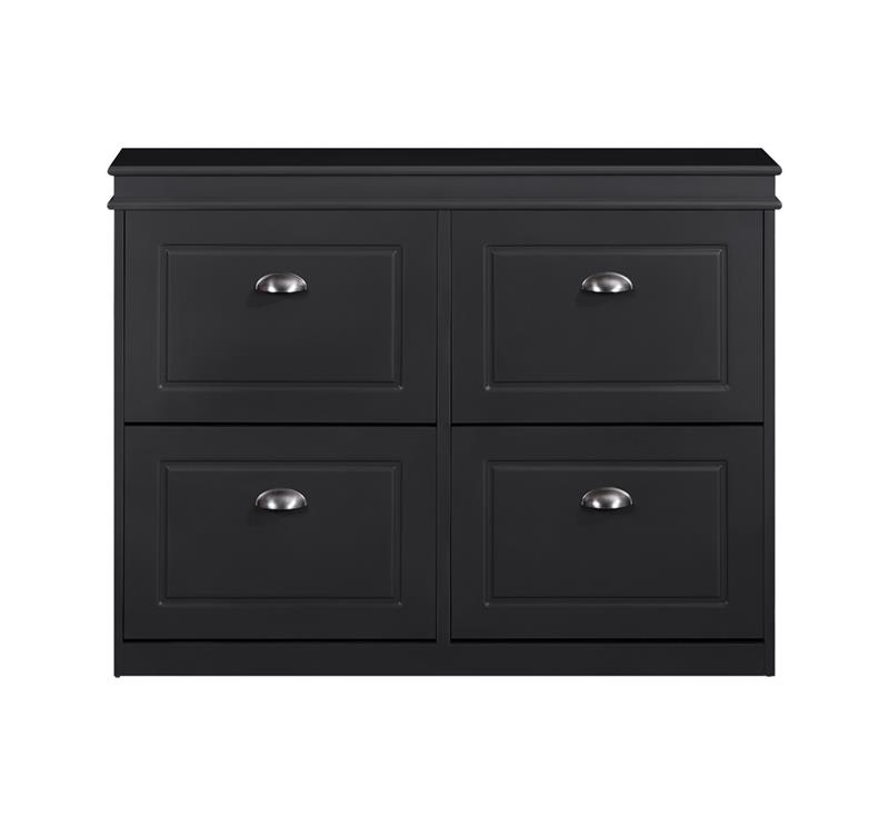 VITTORIA SCARPIERA 4 ANTE GRIGIA 105X24X82 CM