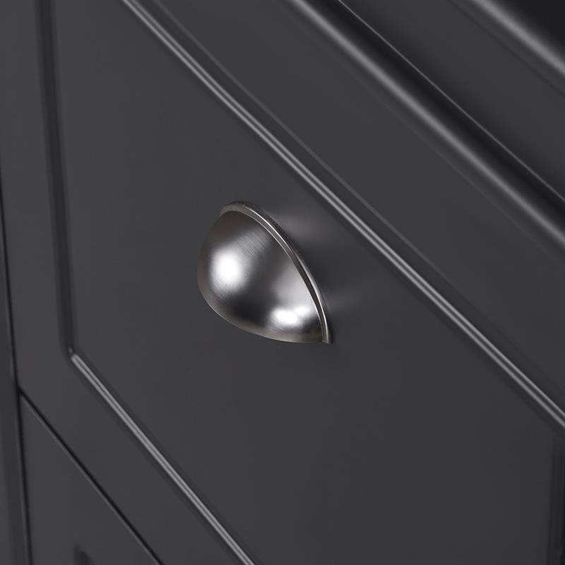 VITTORIA SCARPIERA 4 ANTE GRIGIA 105X24X82 CM