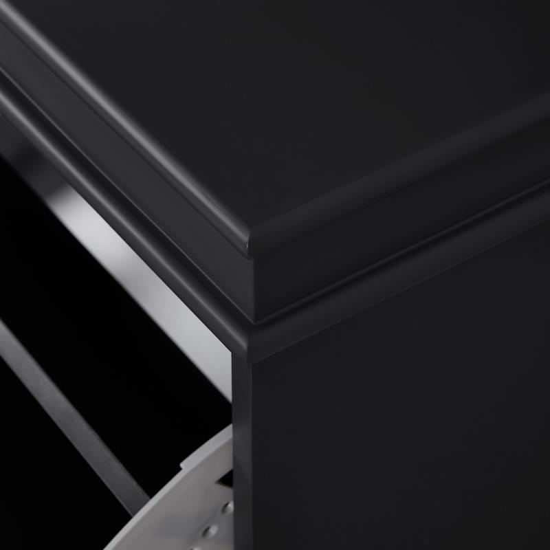 VITTORIA SCARPIERA 4 ANTE GRIGIA 105X24X82 CM